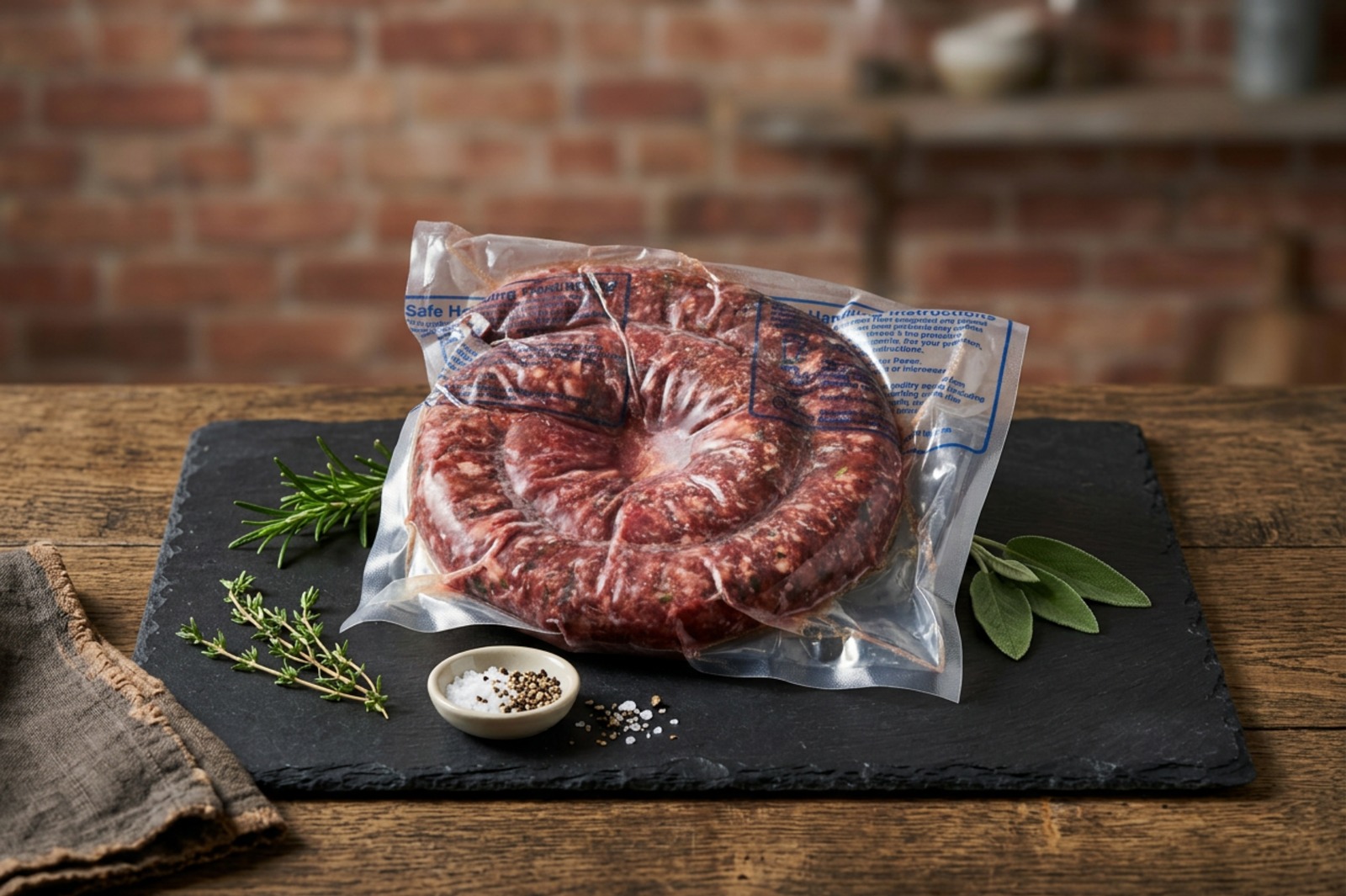 Finnsheep Handmade Mediterranean Lamb Sausage w/ Feta Cheese and Herbs