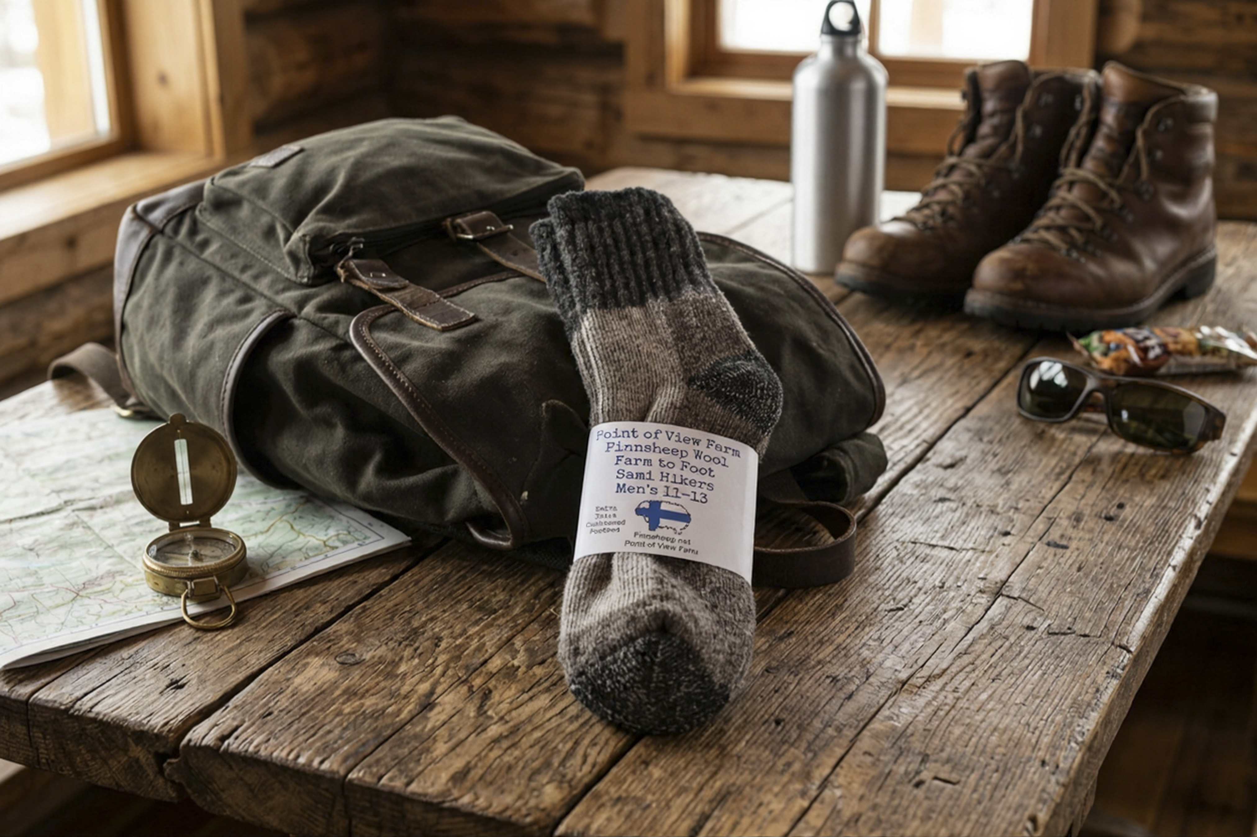 Farm to Foot Sami Hiker Socks