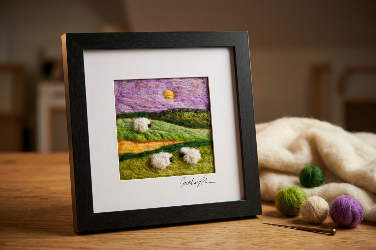 Wool Landscape by Cara Leigh (CL21)