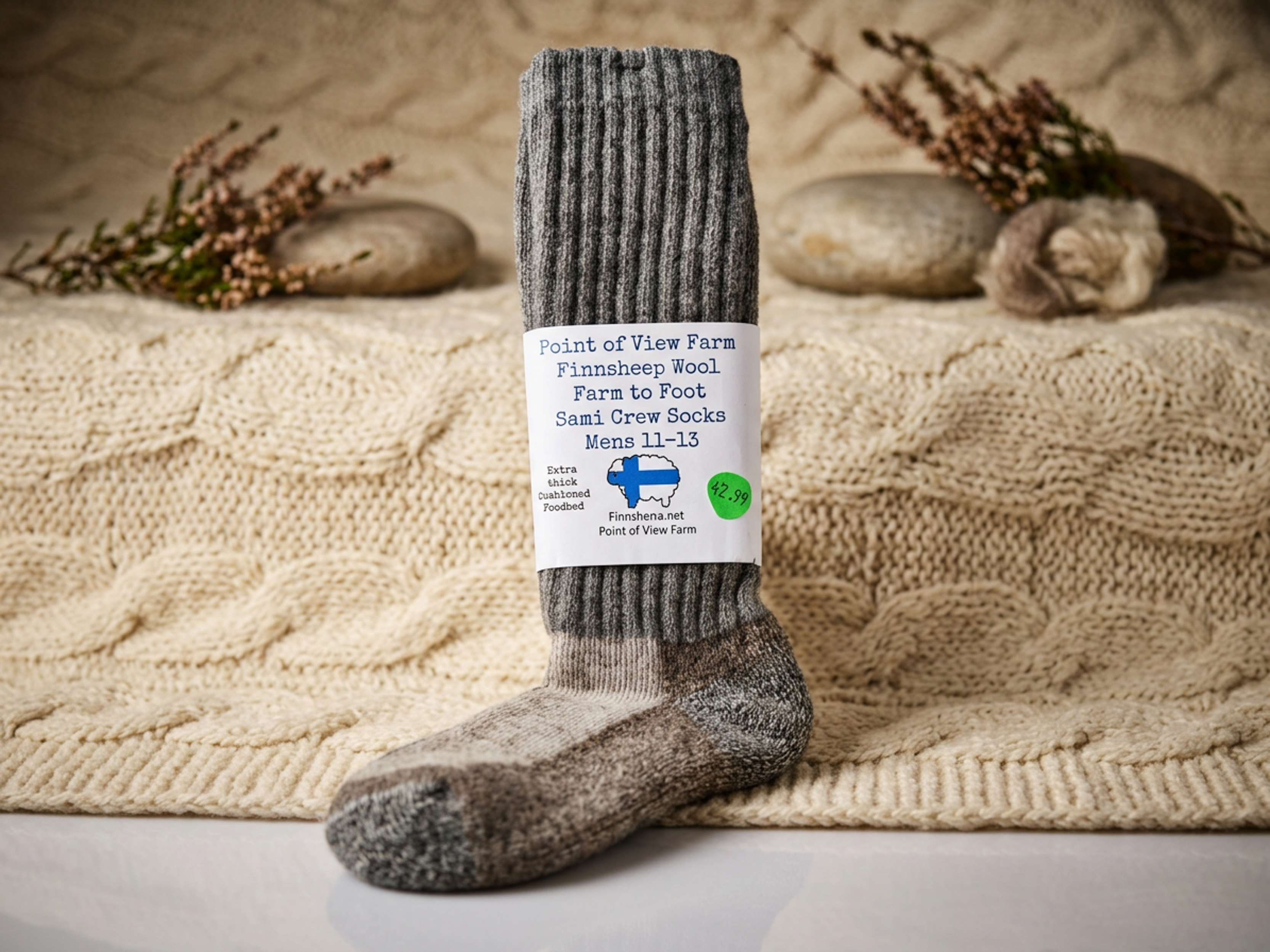 Farm to Foot Sami Crew Socks