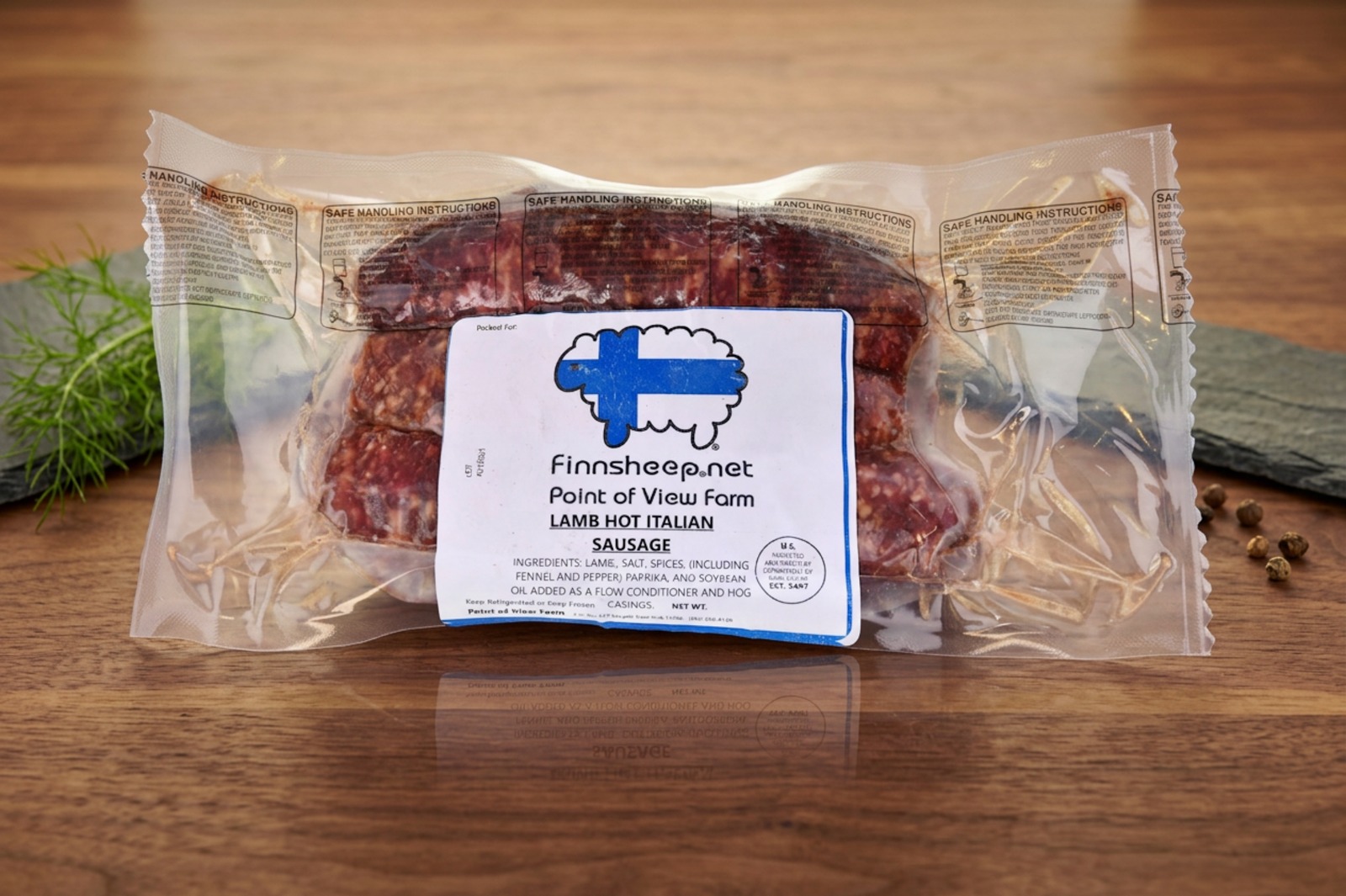 Finnsheep Hot Italian Sausage Links