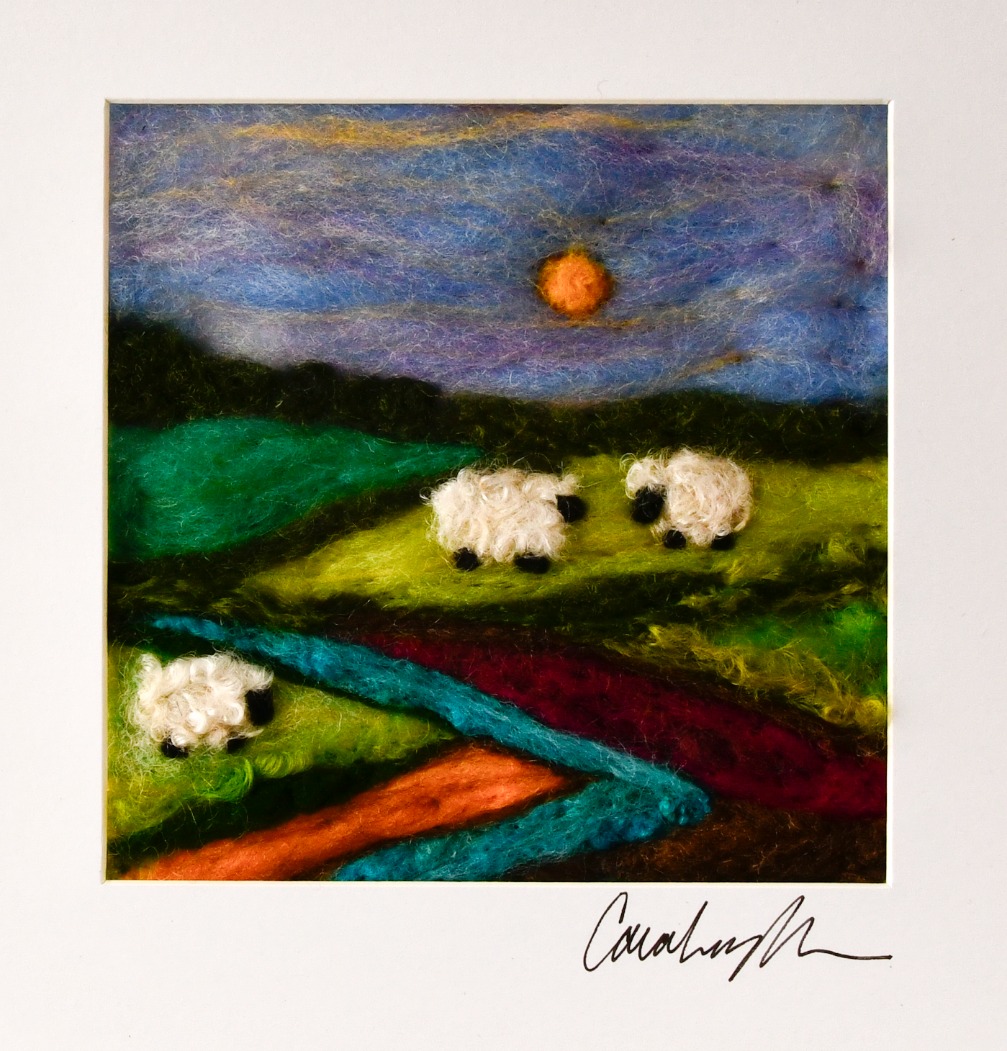 Wool Landscape by Cara Leigh (CL22)