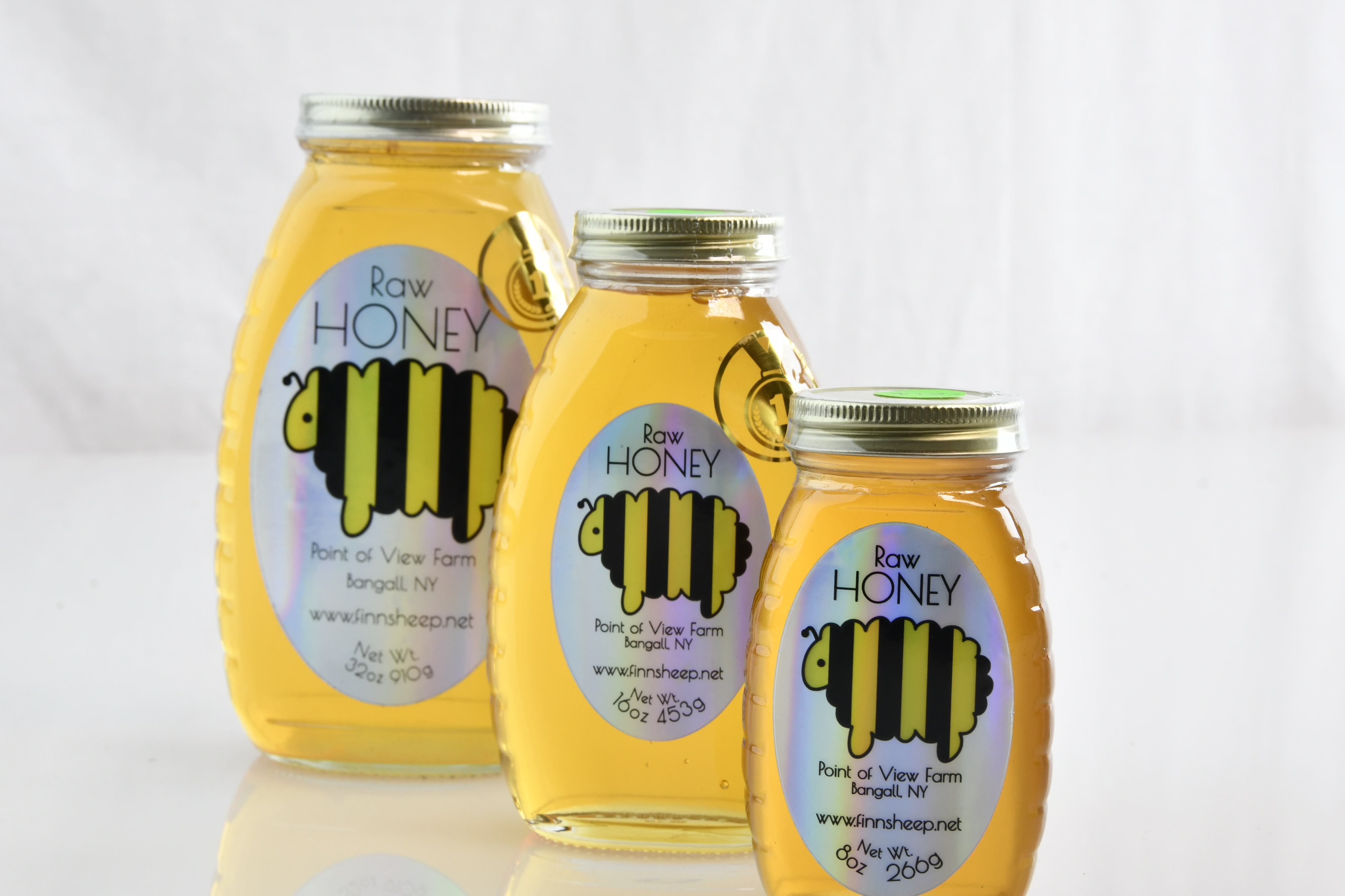 Point of View Farm Award Winning Honey — 1 lb Jar