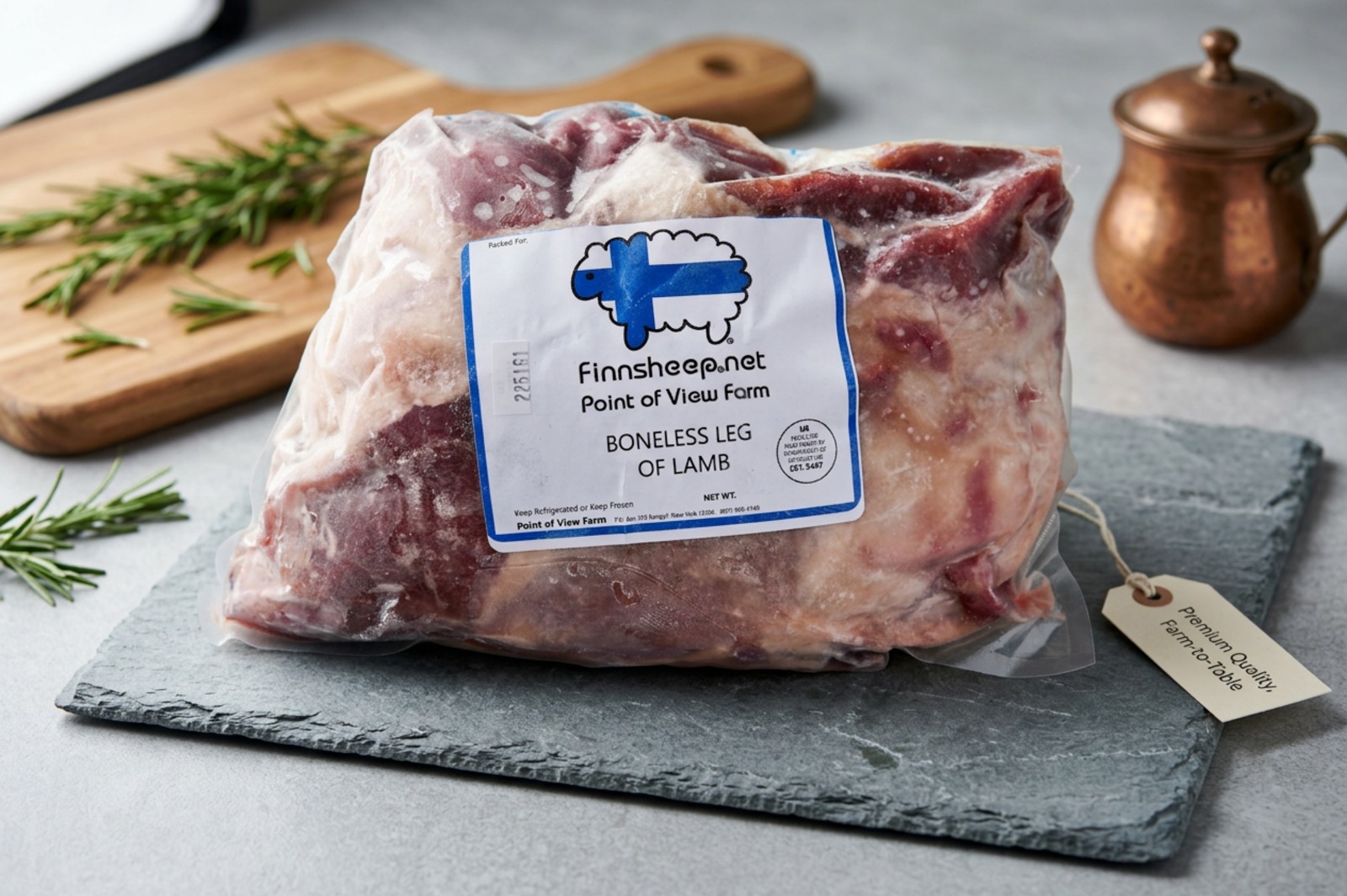 Finnsheep Boneless Leg of Lamb